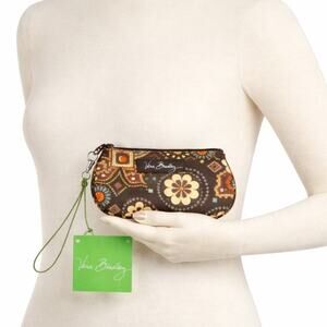 Vera Bradley Clip Zip ID Canyon Pattern Wallet Coin Card Holder NWT